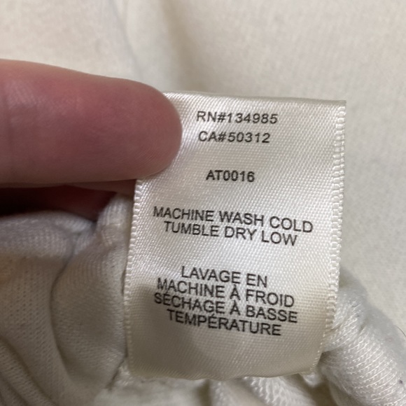 For Love & Lemons For Ellie Love and Leisure Cream Crop Top Hoodie - Picture 7 of 8